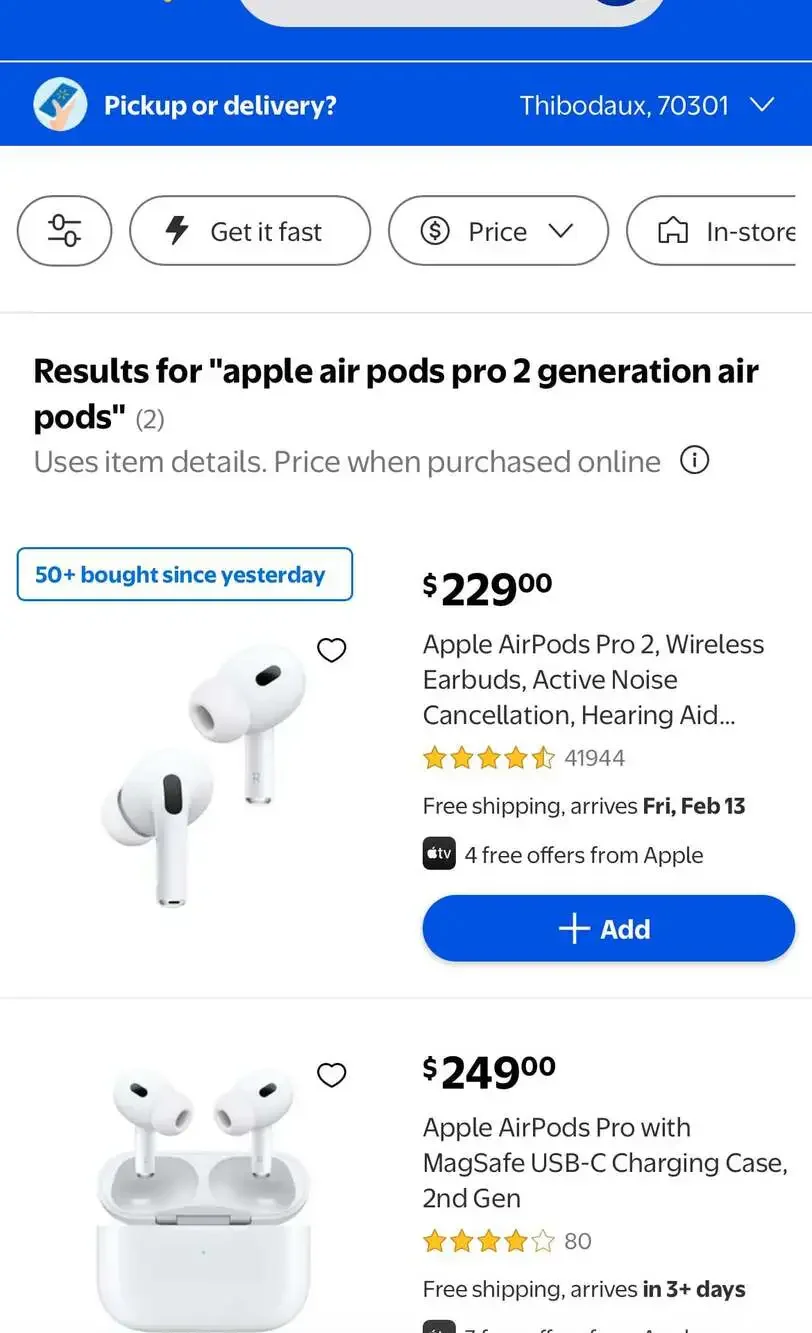 Apple AirPods Pro (2nd Generation) - Brand New Sealed